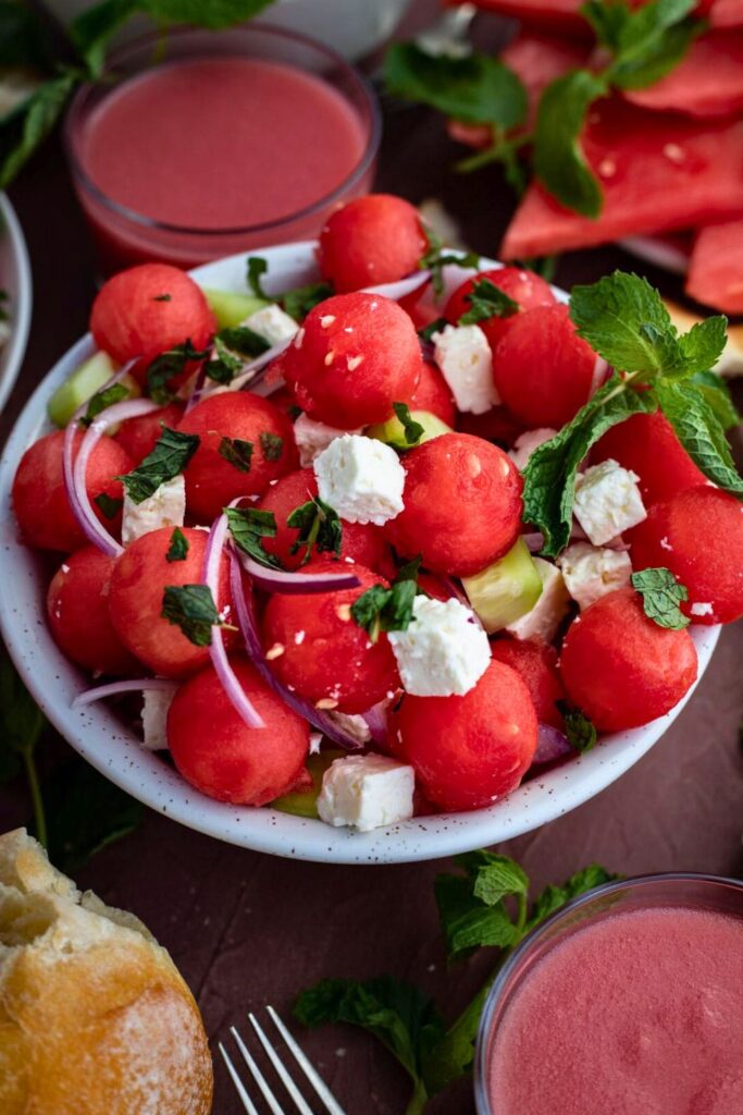 What Goes Well with Watermelon Feta Salad