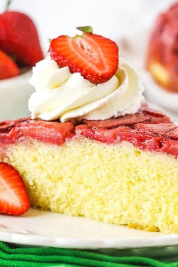 What to Serve With Strawberry Upside-Down Cake