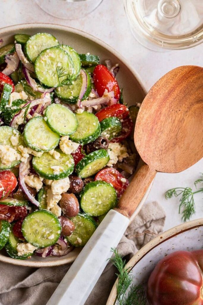 Greek Cucumber Salad