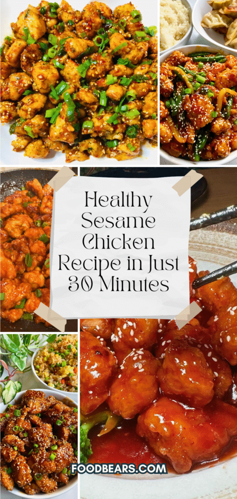 Healthy Sesame Chicken Recipe in Just 30 Minutes