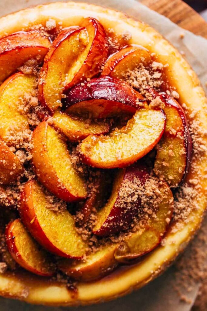 How to Make Peach Cheesecake