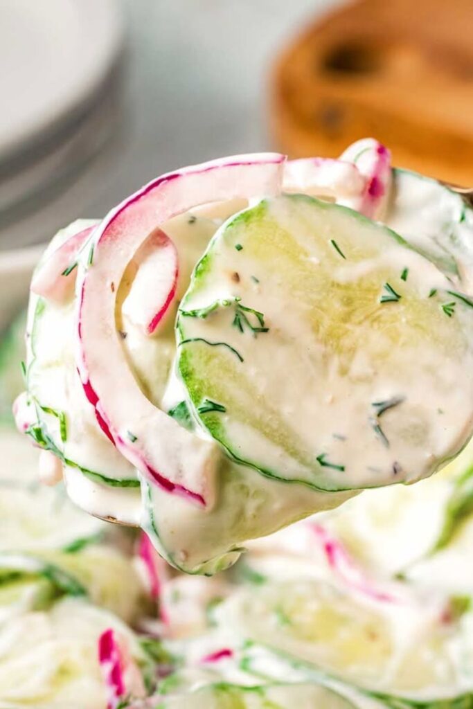 How to Present and Pair Creamy Cucumber Salad Like a Pro