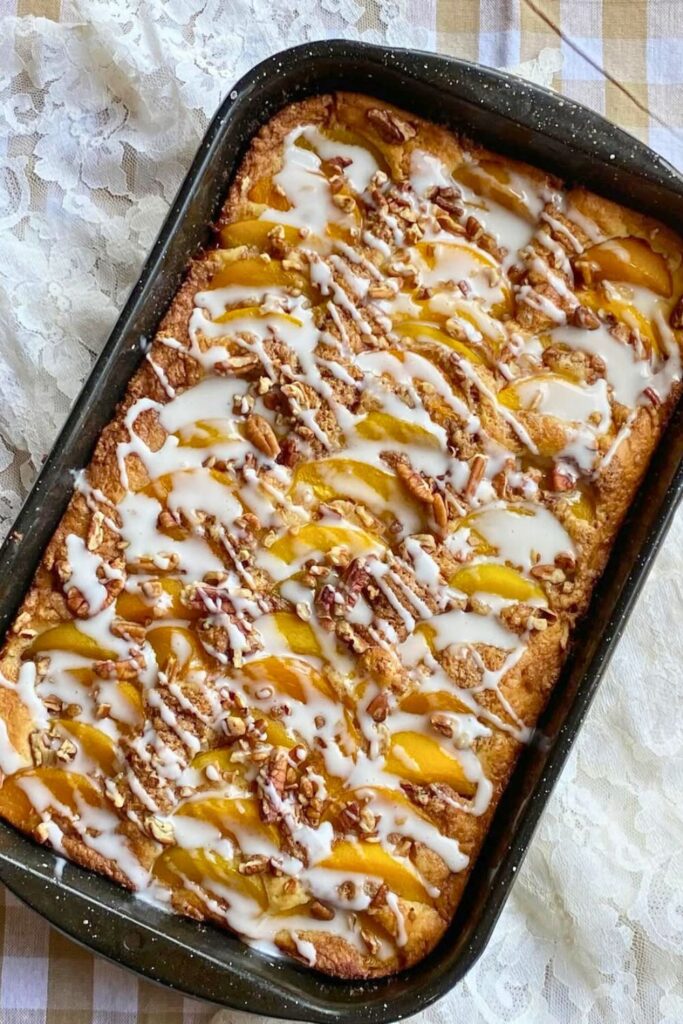 Peach Coffee Cake