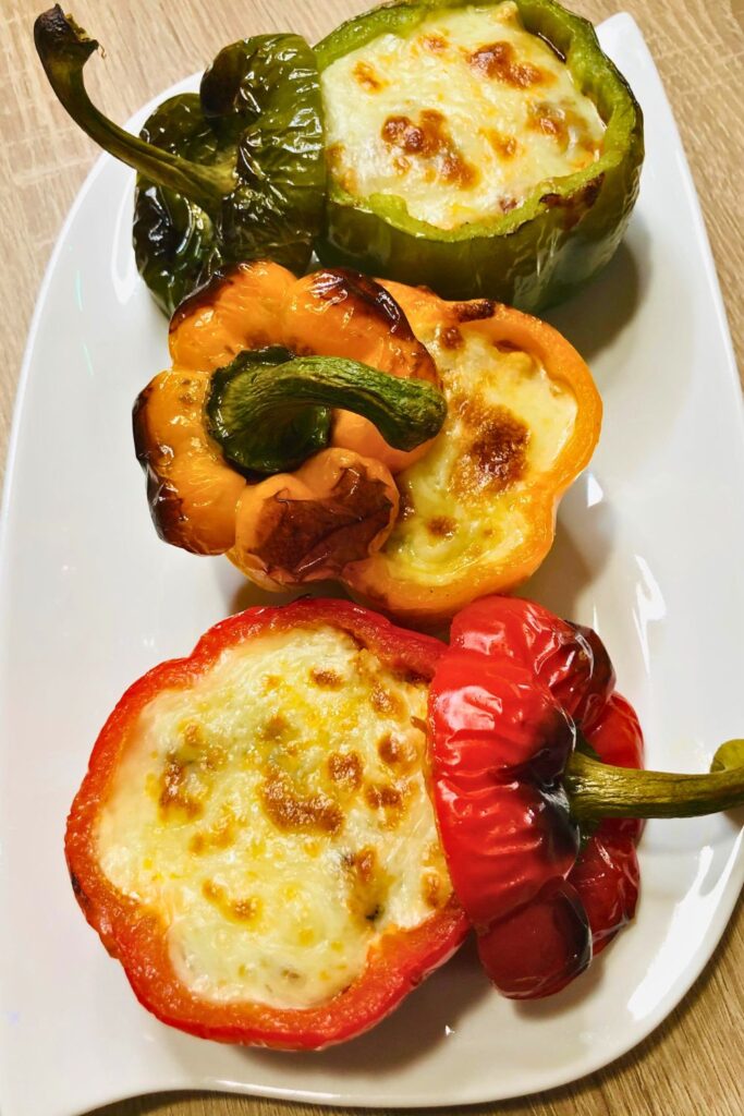 What Accompanies Chicken-Stuffed Peppers Well