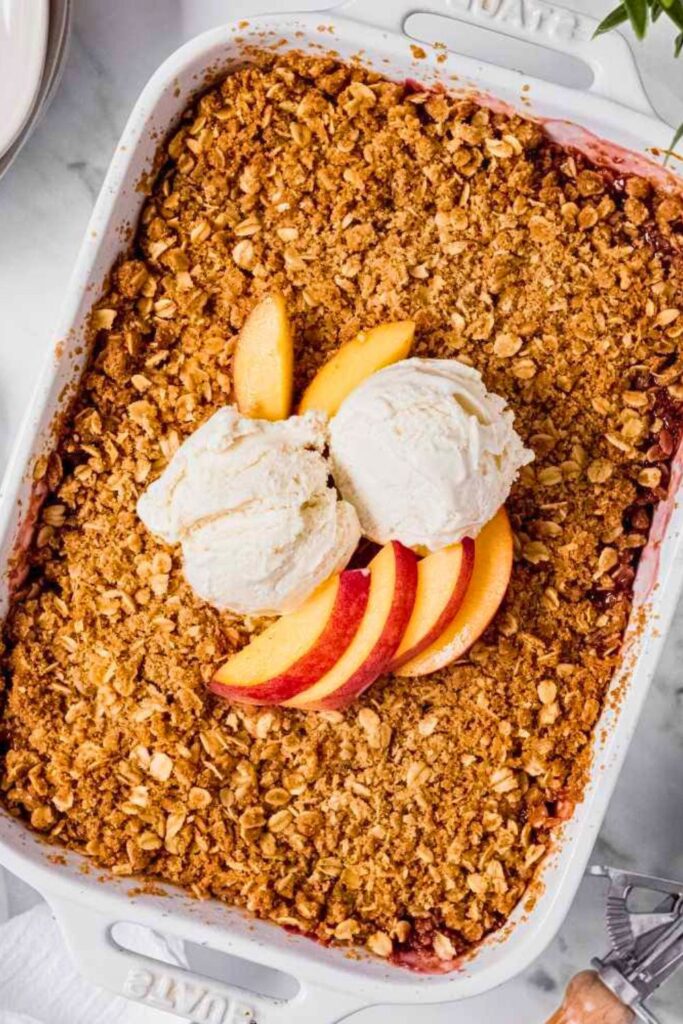 Why You'll Love This Peach Crumble