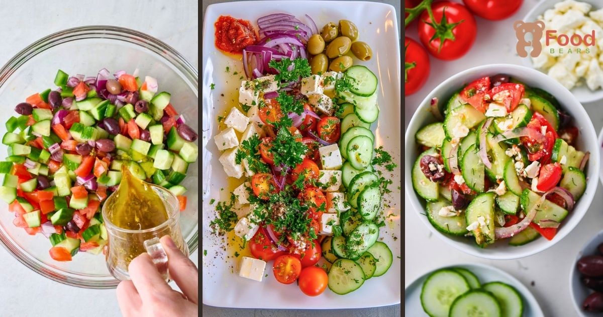 greek cucumber salad Recipe