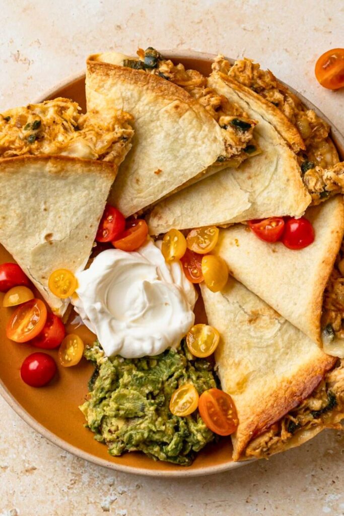 Chicken Quesadillas Serving Suggestions