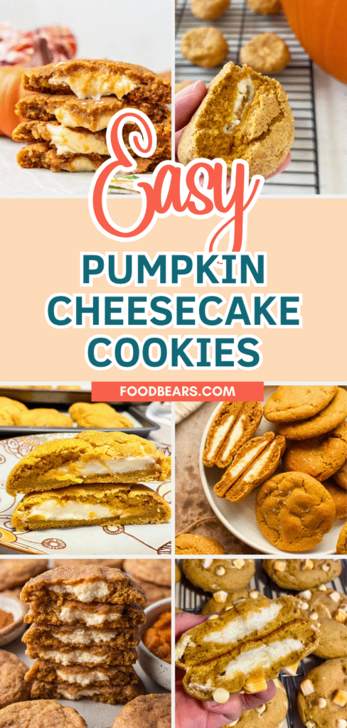 Easy Pumpkin Cheesecake Cookies for Fall