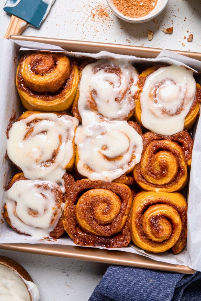 How to Make Pumpkin Cinnamon Rolls from Scratch
