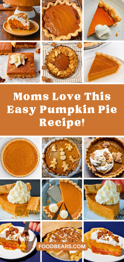 Moms Love This Easy Pumpkin Pie Recipe 