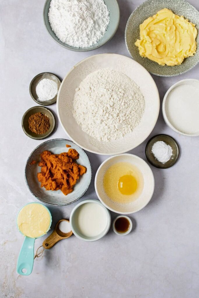 Pumpkin Cookies Ingredients