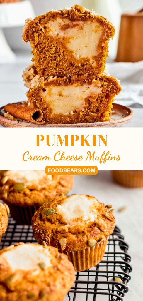 Pumpkin Cream Cheese Muffins