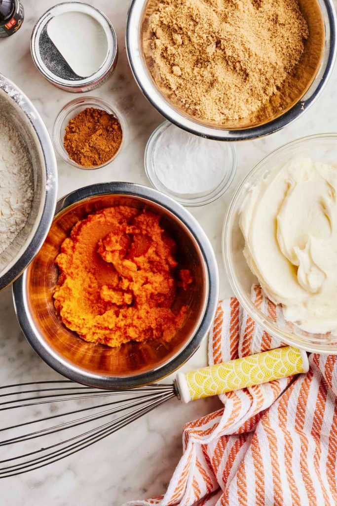 Pumpkin Pie Cookies Ingredients