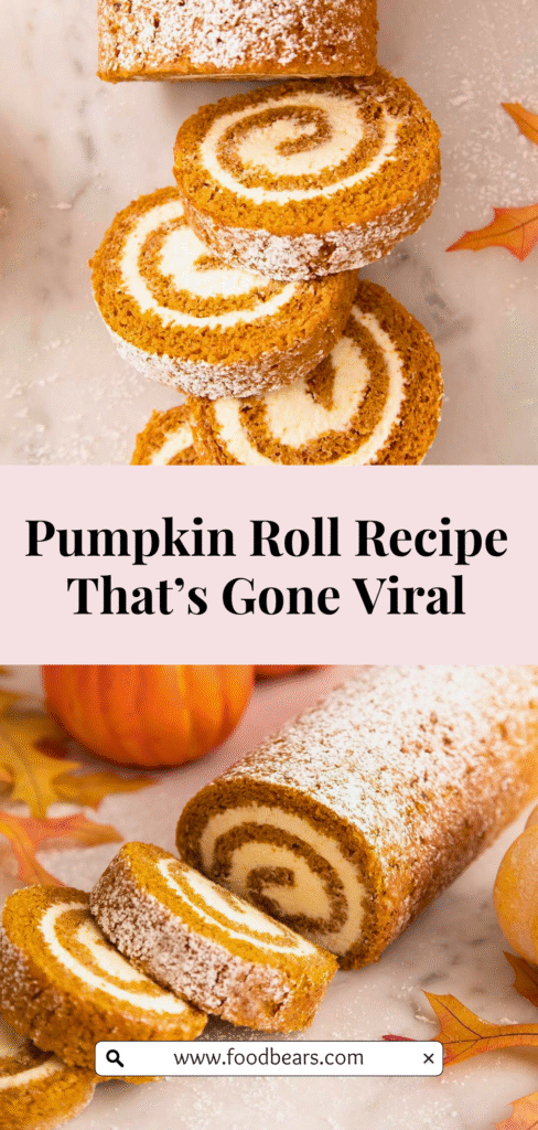 Pumpkin Roll Recipe That’s Gone Viral