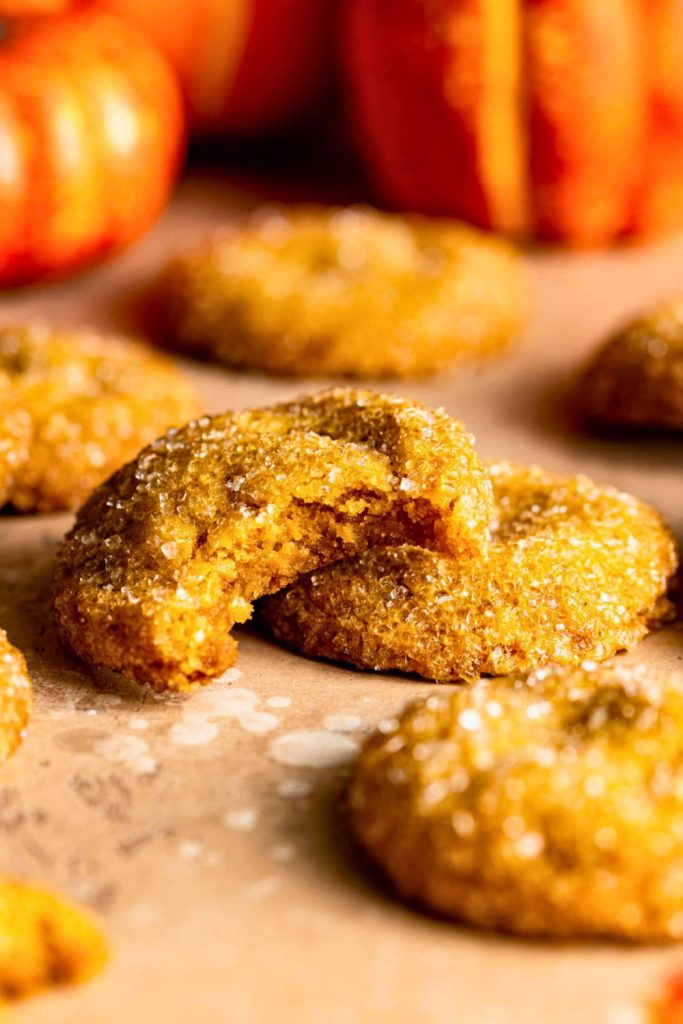 Pumpkin Sugar Cookies