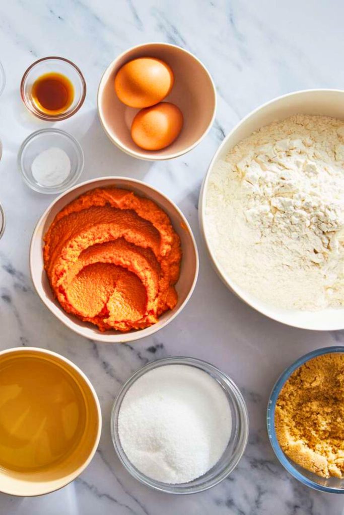 Pumpkin Whoopie Pies Ingredients