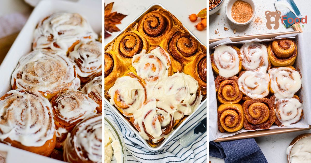 Pumpkin cinnamon rolls recipe