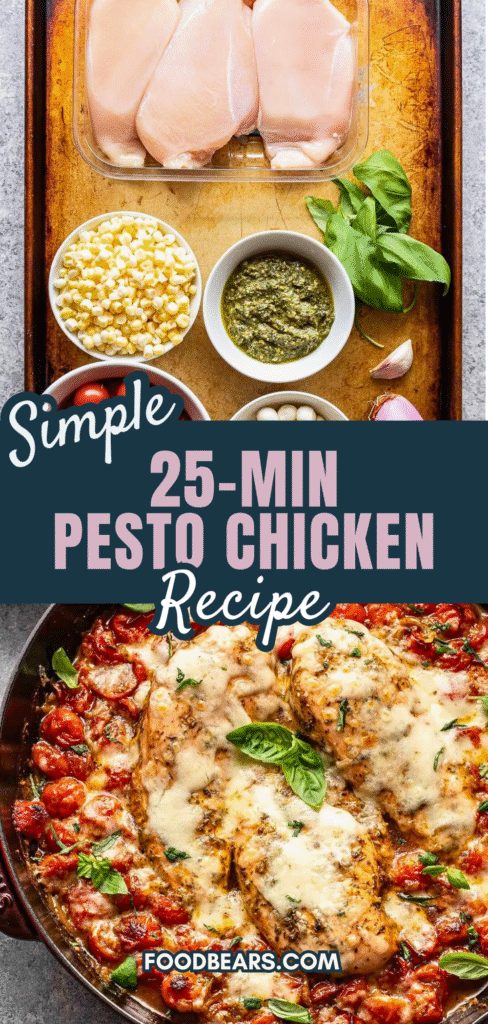 Simple 25-Min Pesto Chicken Recipe for Busy Girls