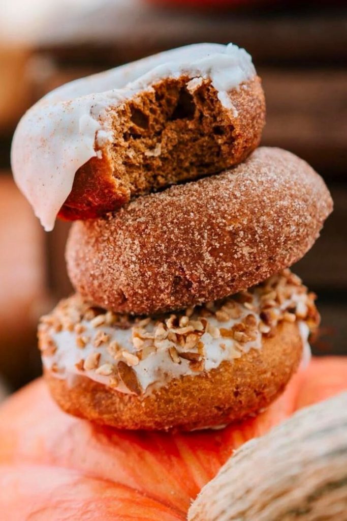 Two Irresistible Pumpkin Donuts Topping Options