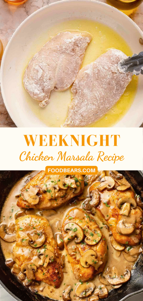 Weeknight Chicken Marsala Recipe for Two