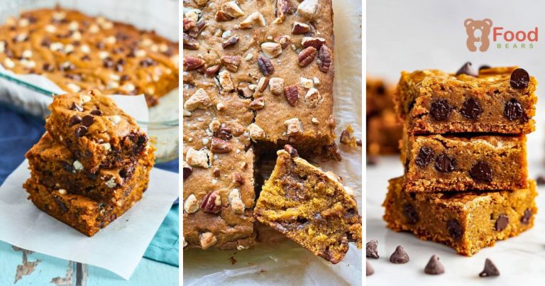 pumpkin blondies recipe