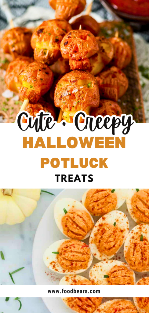 25 Cute + Creepy Halloween Potluck Treats