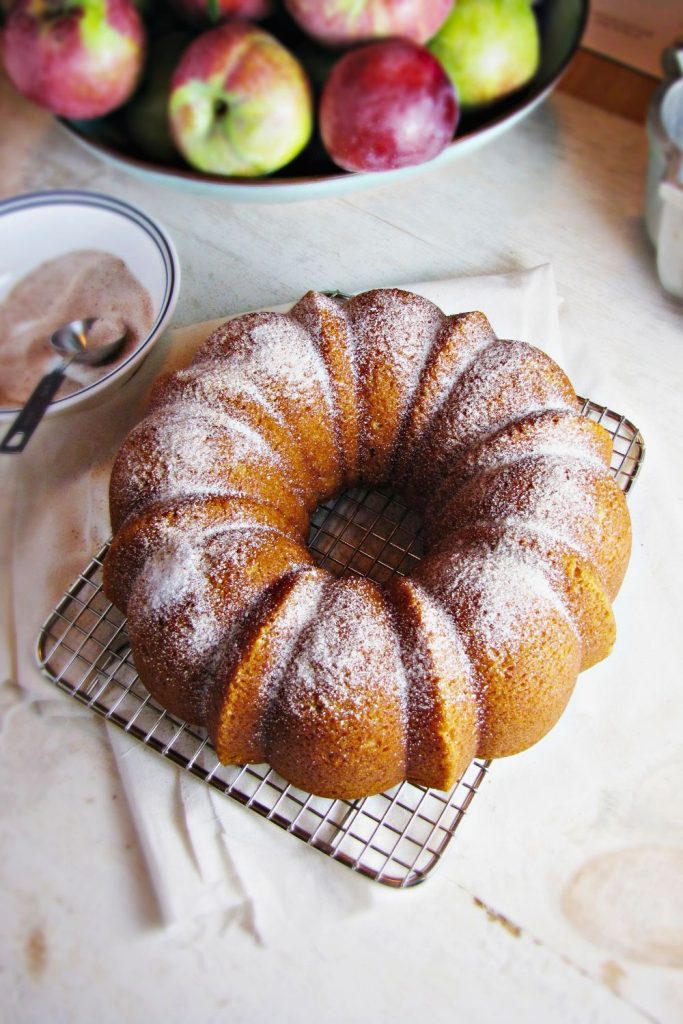 Apple Cider Donut Cake