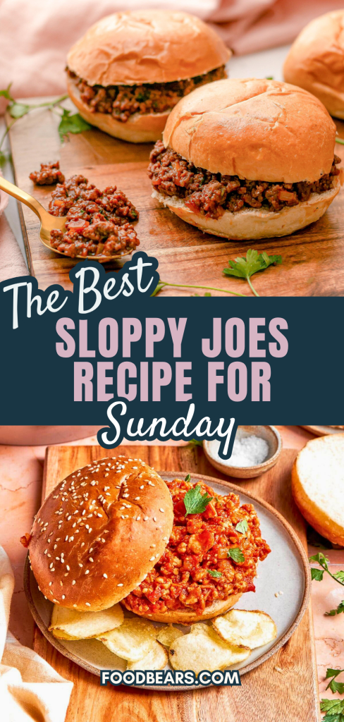 Best Sloppy Joes Recipe for Sunday Night