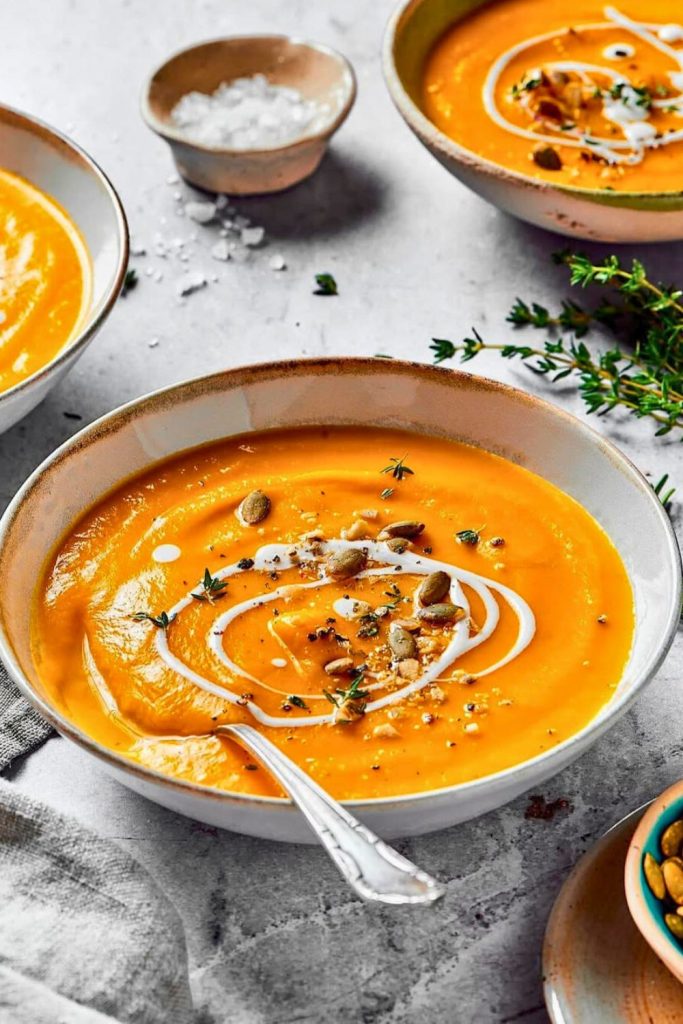 Butternut Squash Soup Serving Suggestions