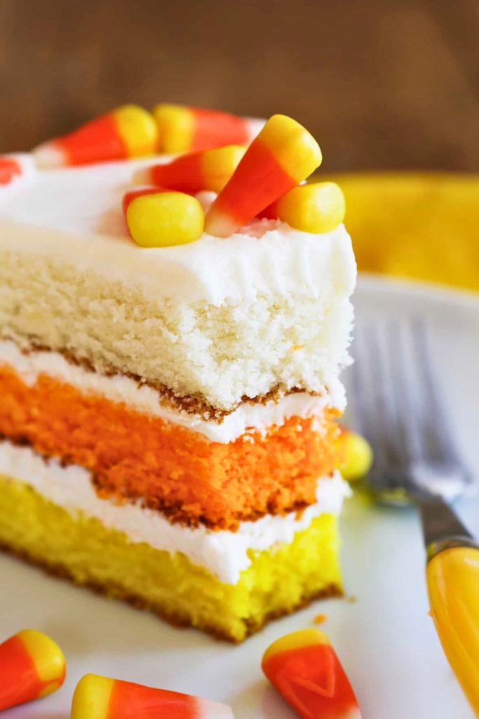 Candy Corn Cake