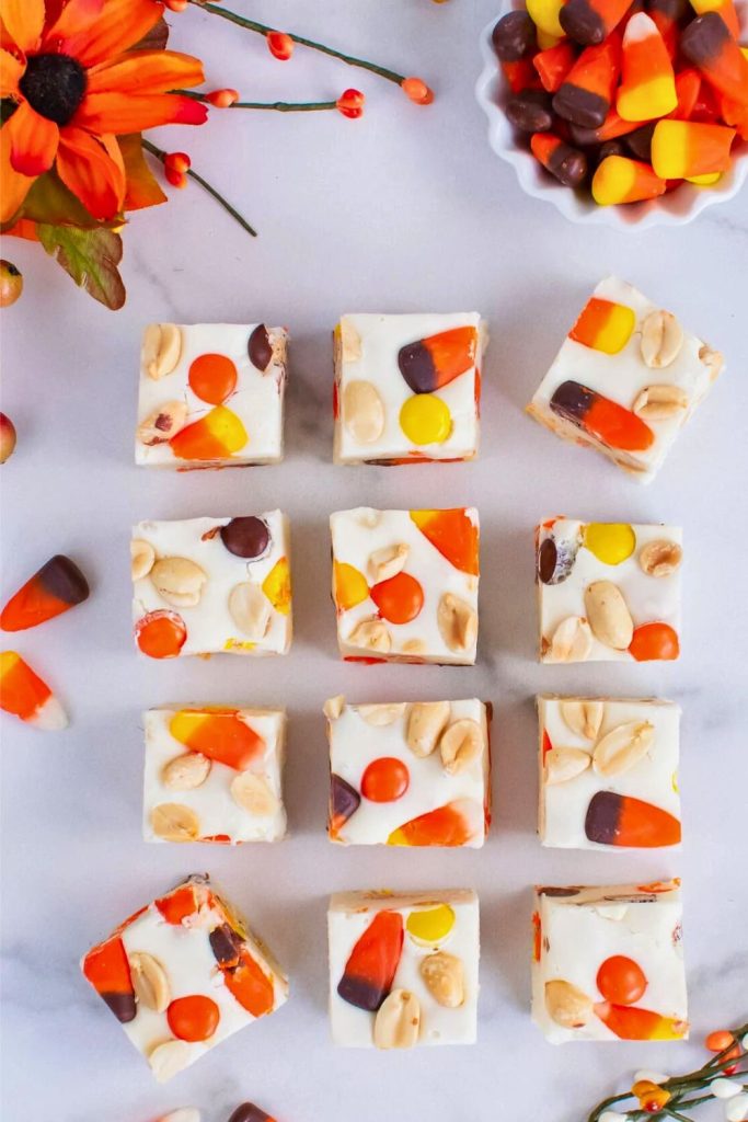 Candy Corn Fudge