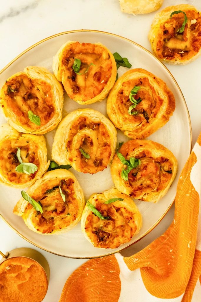 Cheesy Pumpkin Puffs