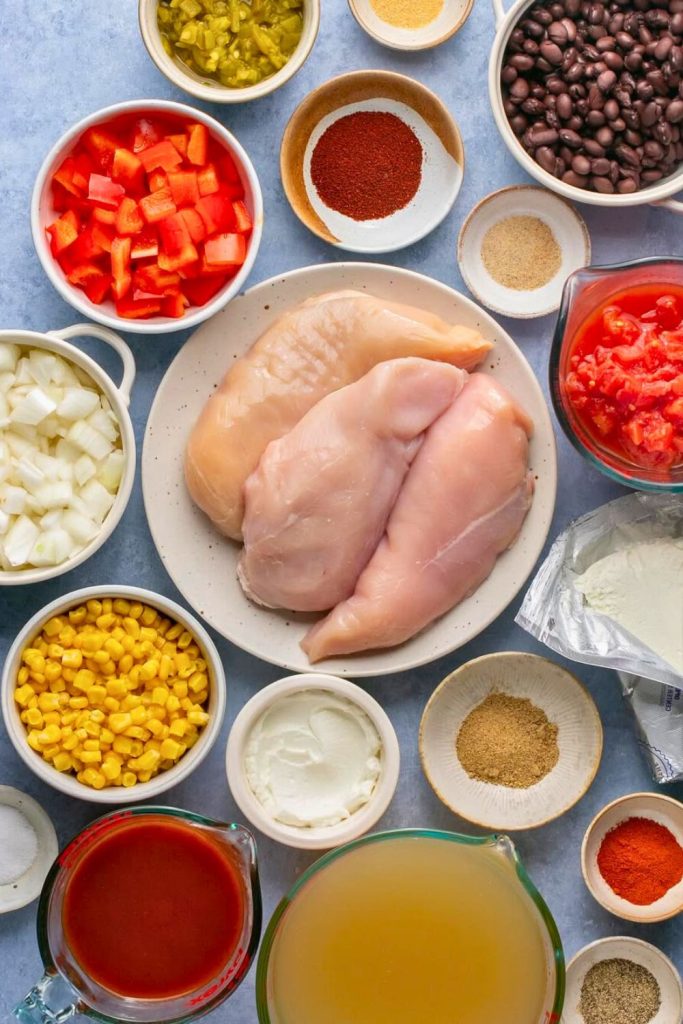 Chicken Enchilada Soup Ingredients