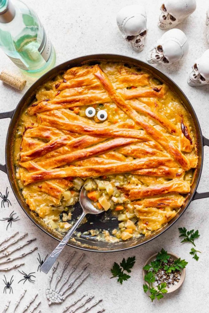 Chicken Mummy Pot Pies
