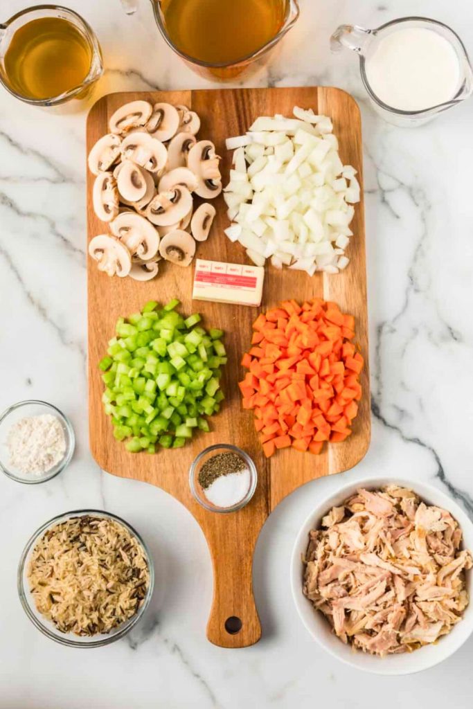 Chicken Wild Rice Soup Ingredients