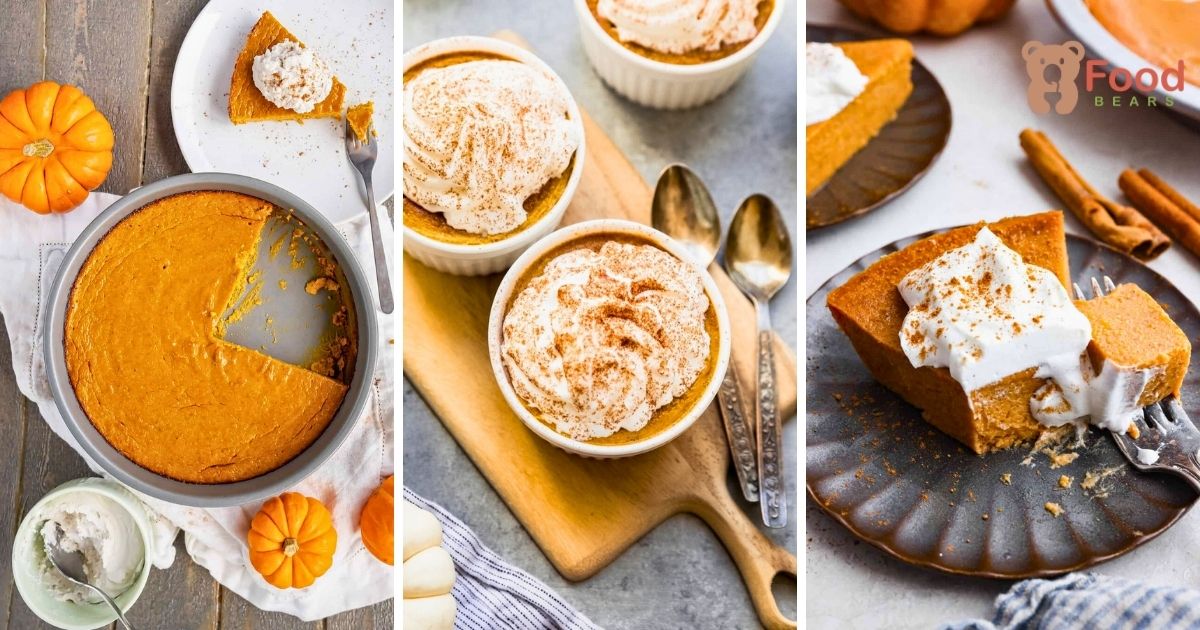 Crustless Pumpkin Pie Recipe