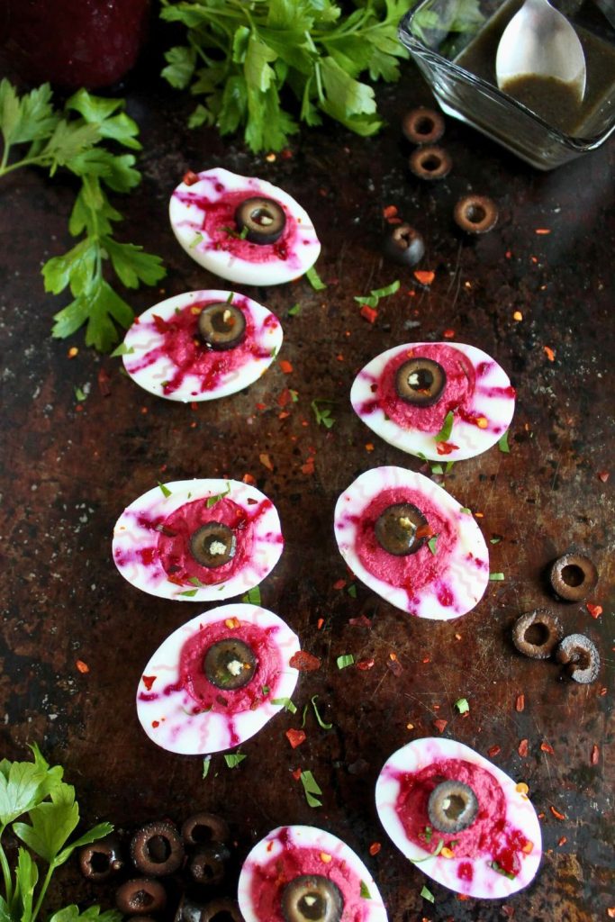 Deviled Egg Eyeballs