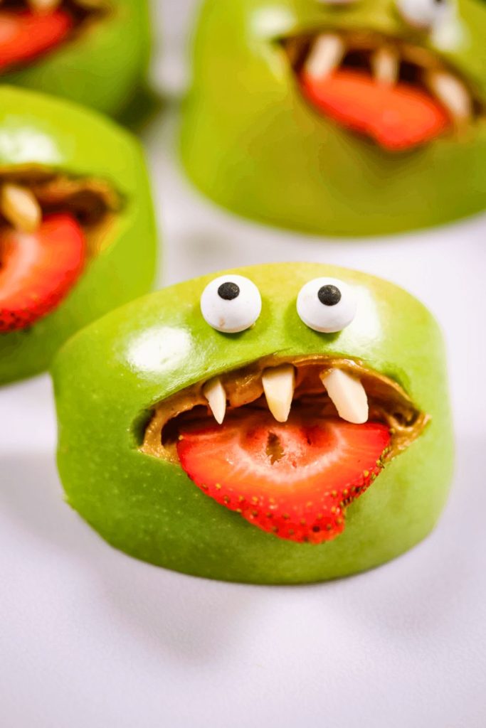 Halloween Apple Monsters
