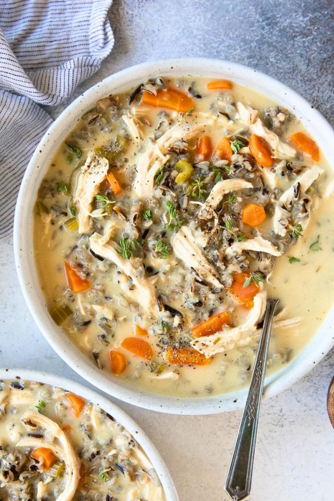How to Serve Chicken Wild Rice Soup