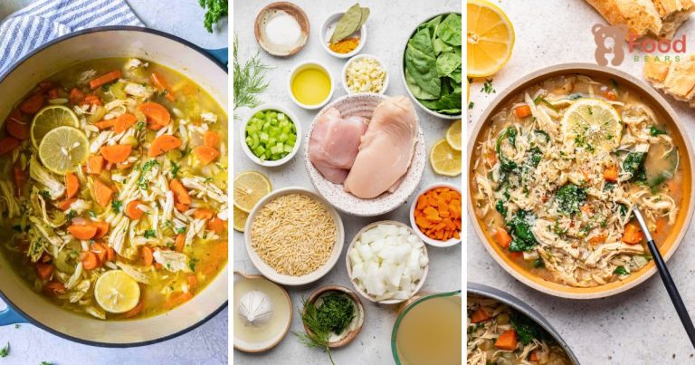 Lemon Chicken Orzo Soup Recipe
