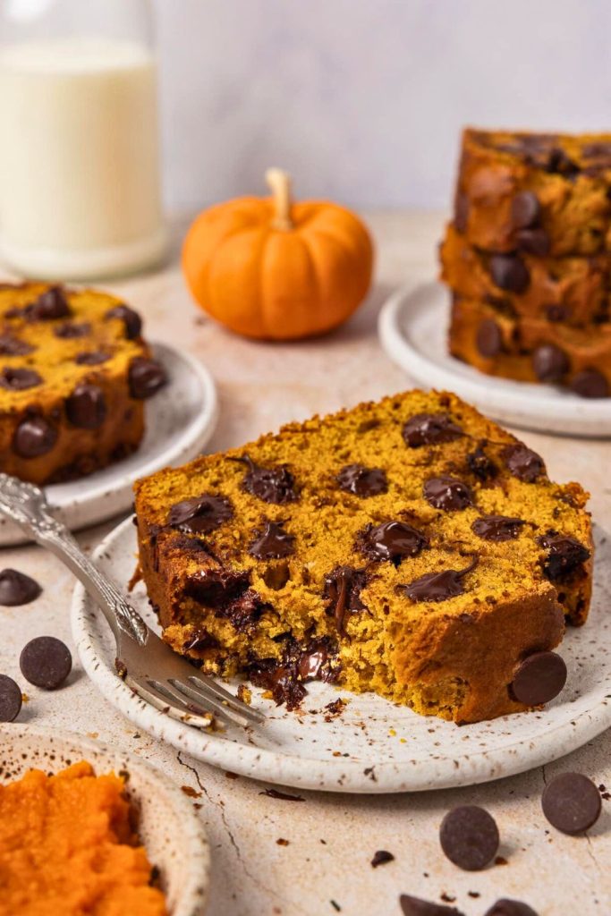 Pumpkin Chocolate Chip Bread