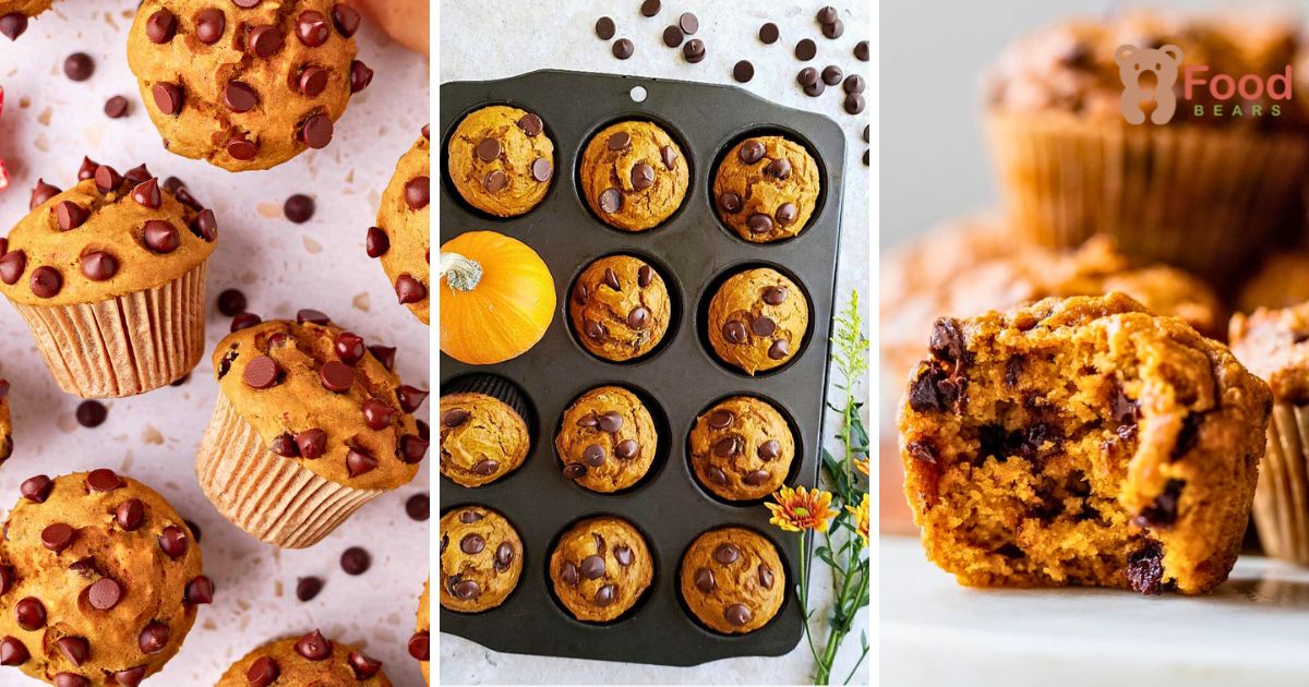 Pumpkin Chocolate Chip Muffins Recipe