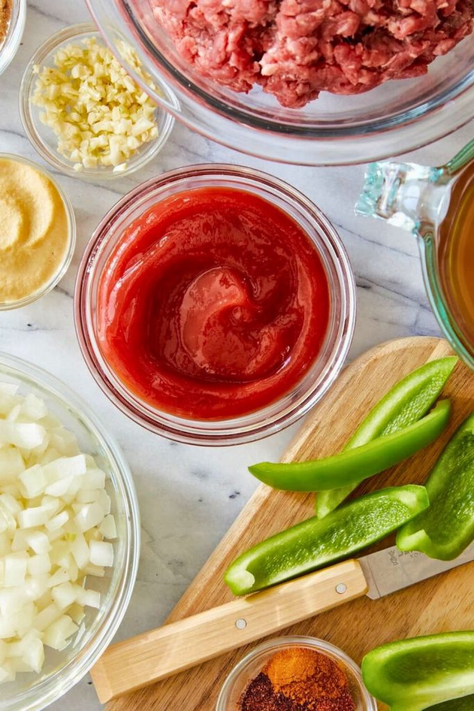 Sloppy Joe Ingredients