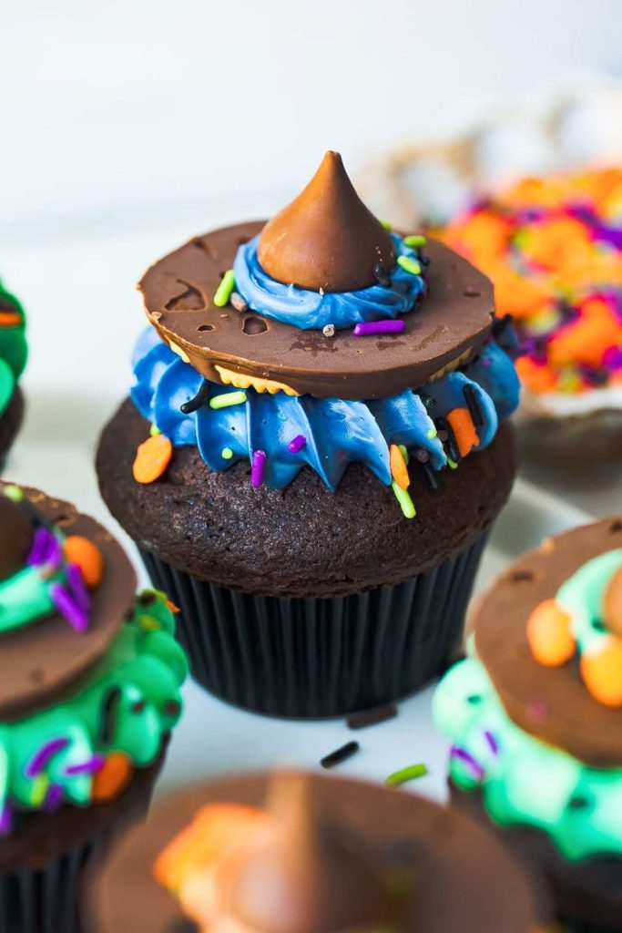 Witch Hat Cupcakes