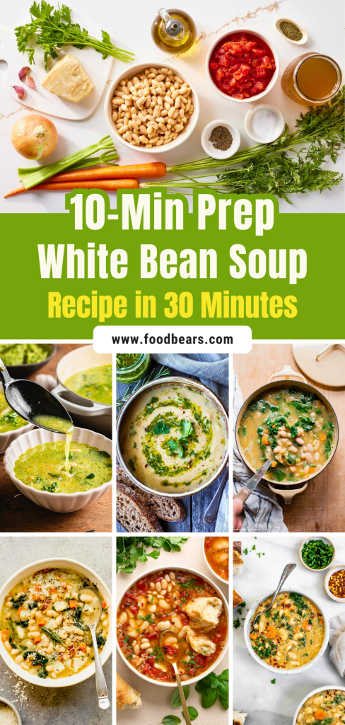 Creamy White Bean Soup With Kale