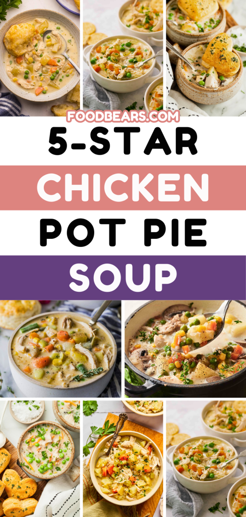 Creamy Chicken Pot Pie Soup