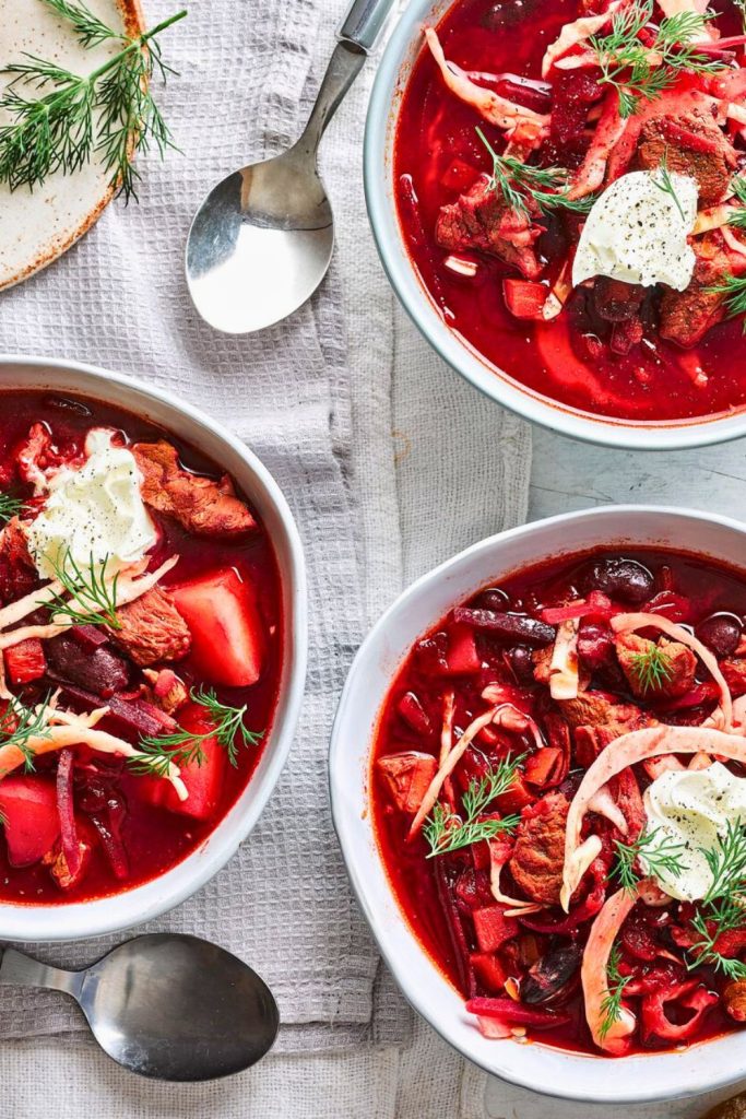 Borscht Soup Variations