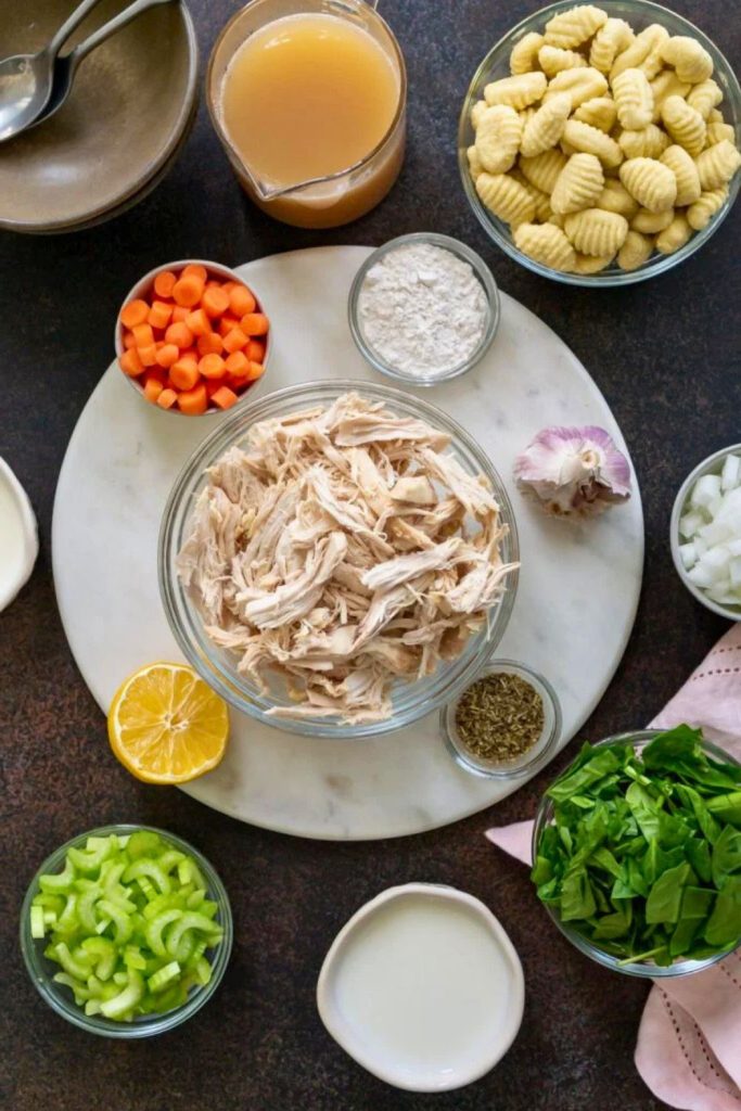 Chicken Gnocchi Soup Ingredients