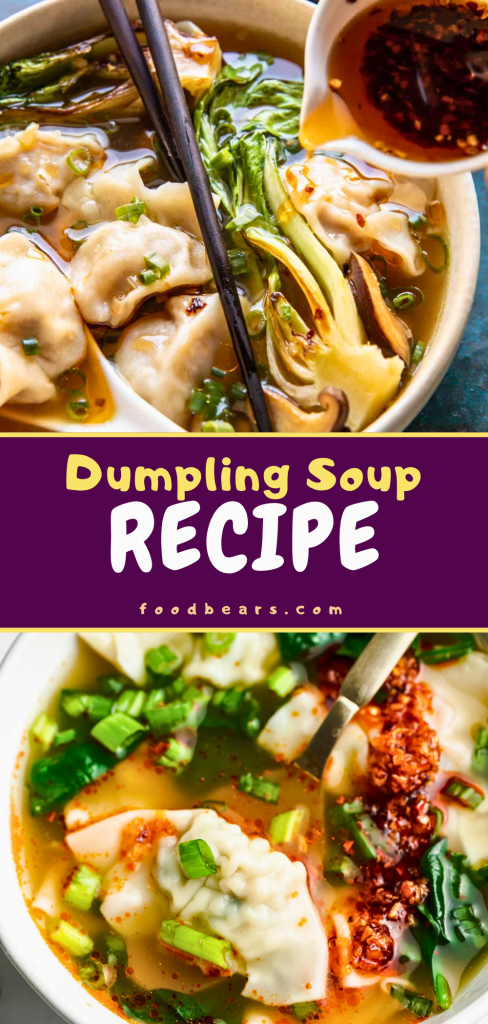 Hot and Sour Beef Dumpling Soup