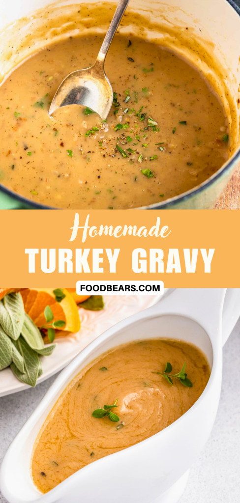 Silky Homemade Turkey Gravy